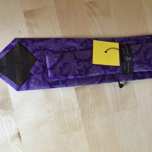 ROBERT TALBOTT Best Of Class Tie Made In Italy 🇮🇹 - Picture 7 of 7